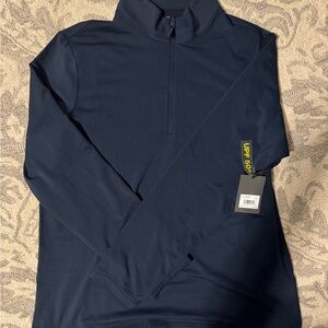 G/FORE Midnight Blue Quarter-Zip Pullover